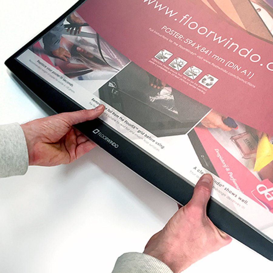 Windo Display, for floor, A1 poster