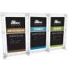 Crown Truss Triple Banner, 10 x 10 cm, white exhibition wall #2