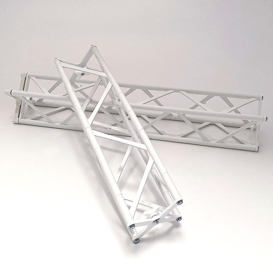 Crown Truss Tower, 10 x 10 cm, white