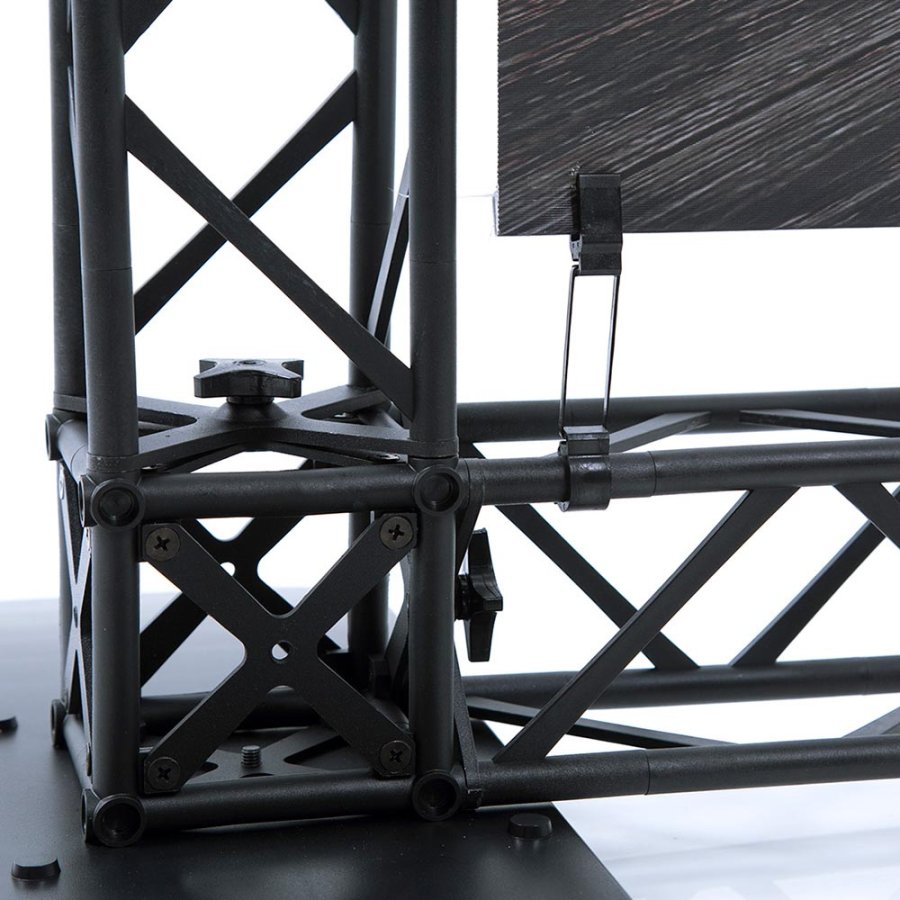 Crown Truss L-Shape 3 x 6 m, 10 x 10 cm, black