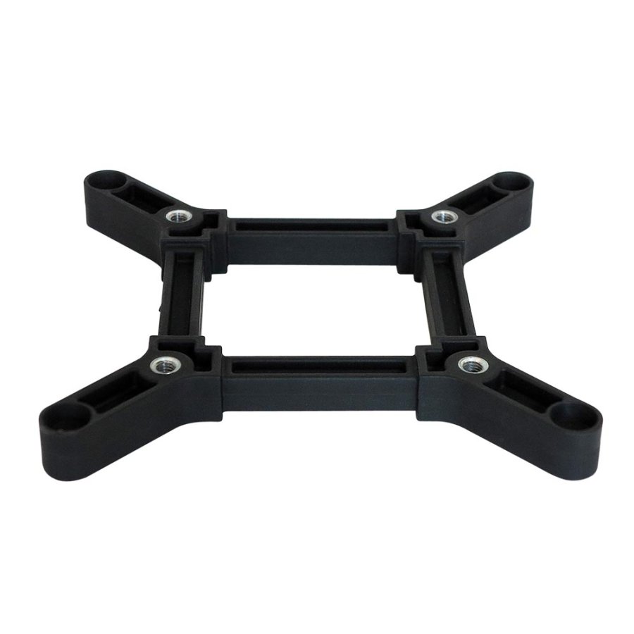 Crown Truss Tower, 15 x 15 cm, black