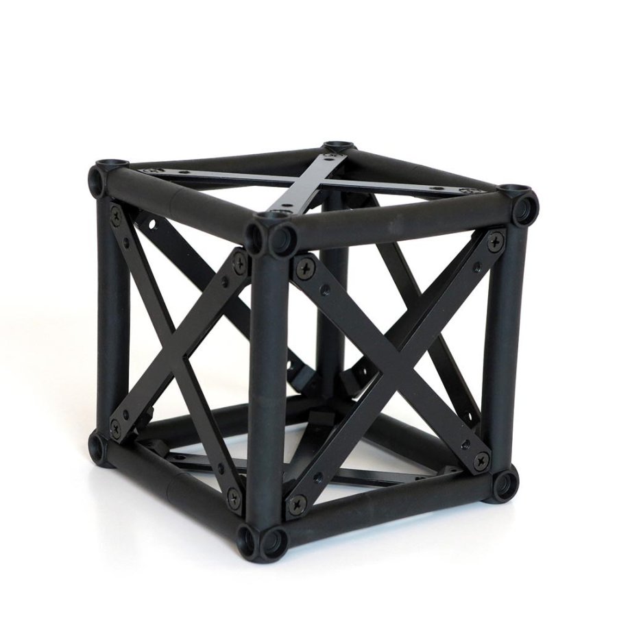 Crown Truss L-Shape 3 x 3 m, 15 x 15 cm, black