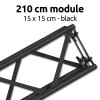 210 cm module, for Crown Truss 15, black #1