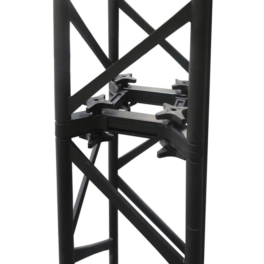 Connecting Cross, for Crown Truss 15, black