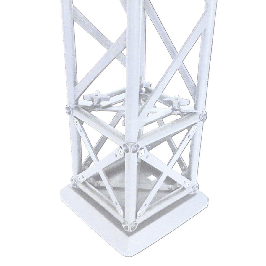 Base Regular, 20 x 20 cm, for Crown Truss 15, white