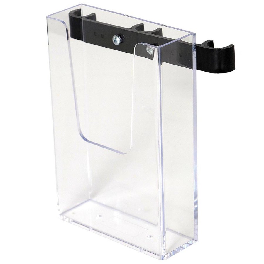 Acrylic holder for M65 brochures, incl. black fitting for Crown Truss 15