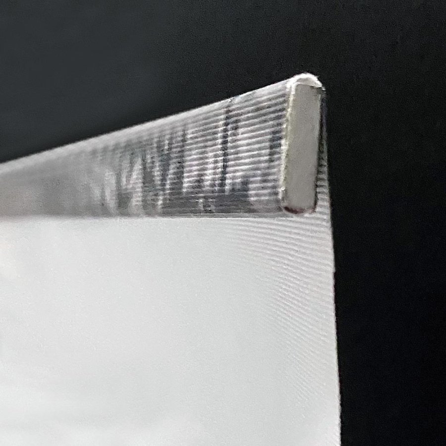 80 cm alu list with tape, for Crown Truss banner