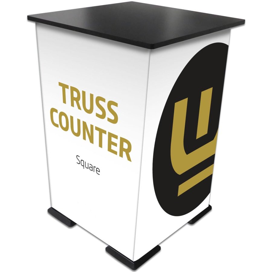 Crown Truss Counter, Square, black desk