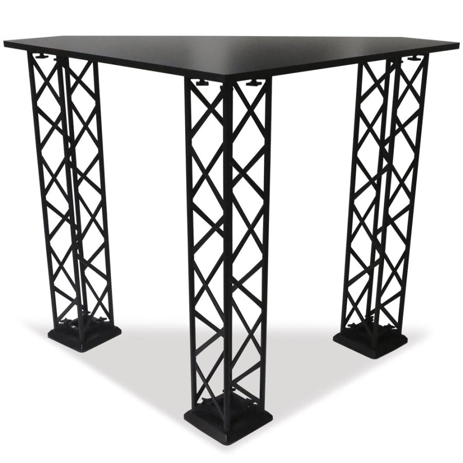 Crown Truss Counter, Triangle, black desk