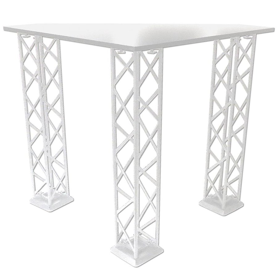 Crown Truss Counter, Triangle, white desk
