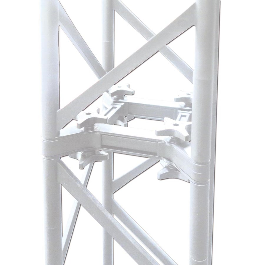 Crown Truss Wall Banner, 15 x 15 cm, white exhibition wall