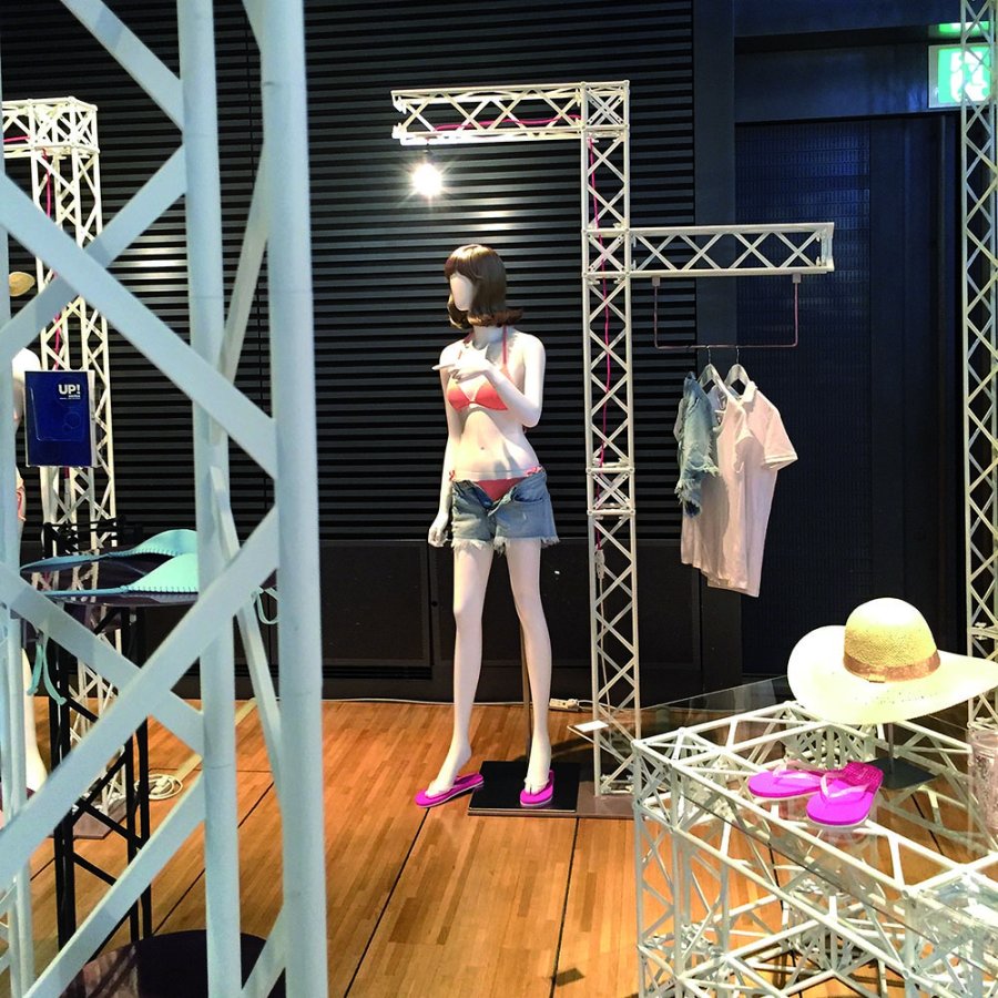 CROWN TRUSS,  U-shape 3x3 - White