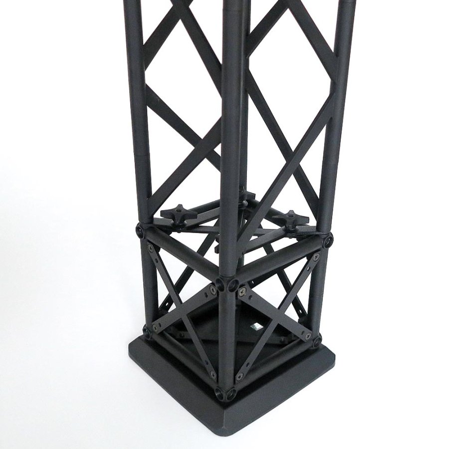 Crown Truss L-Shape 4 x 4 m, 15 x 15 cm, black