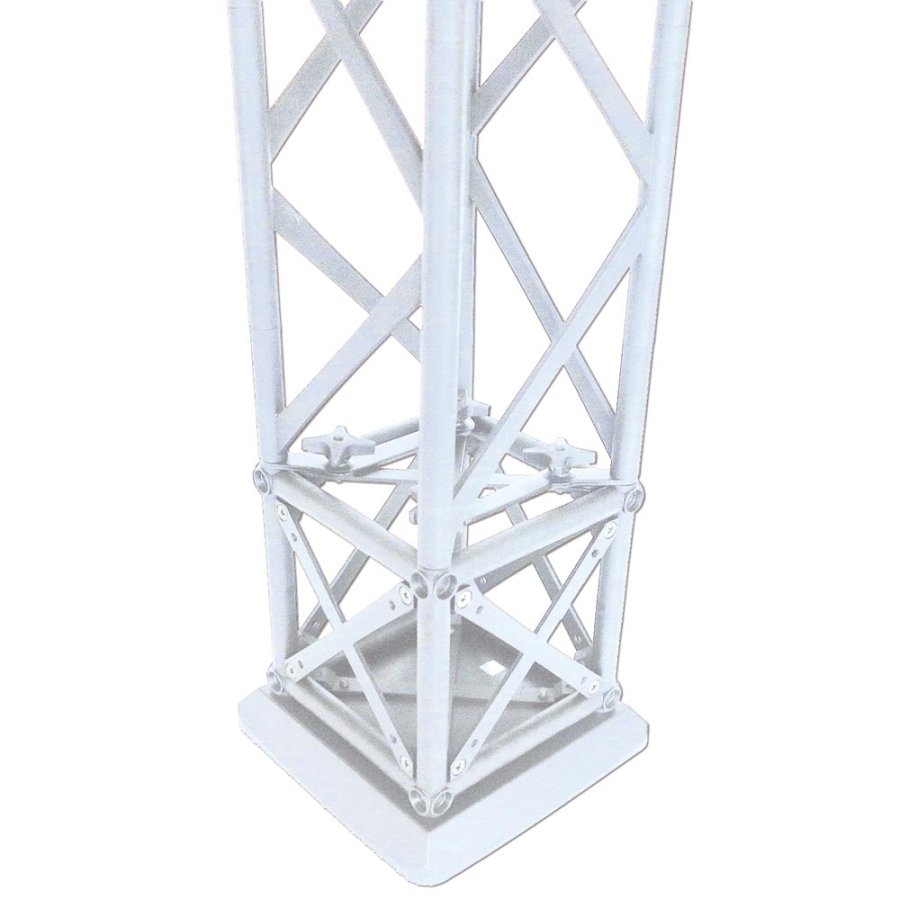 CROWN TRUSS,  L-shape 4x4 - White