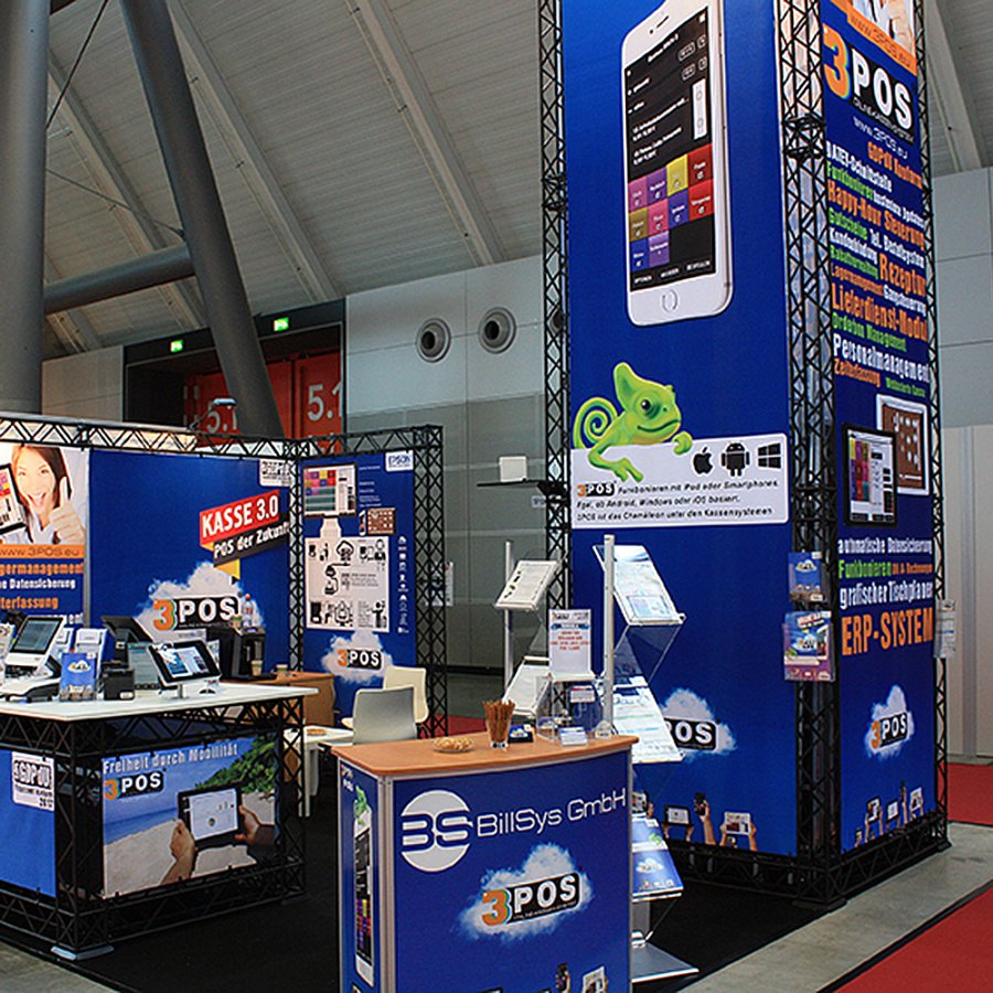 Crown Truss U-Shape 4 x 4 m, 15 x 15 cm, black