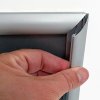 Snap Frame, 20 mm aluminum profile, Silver, B1 - 70 x 100 cm #3