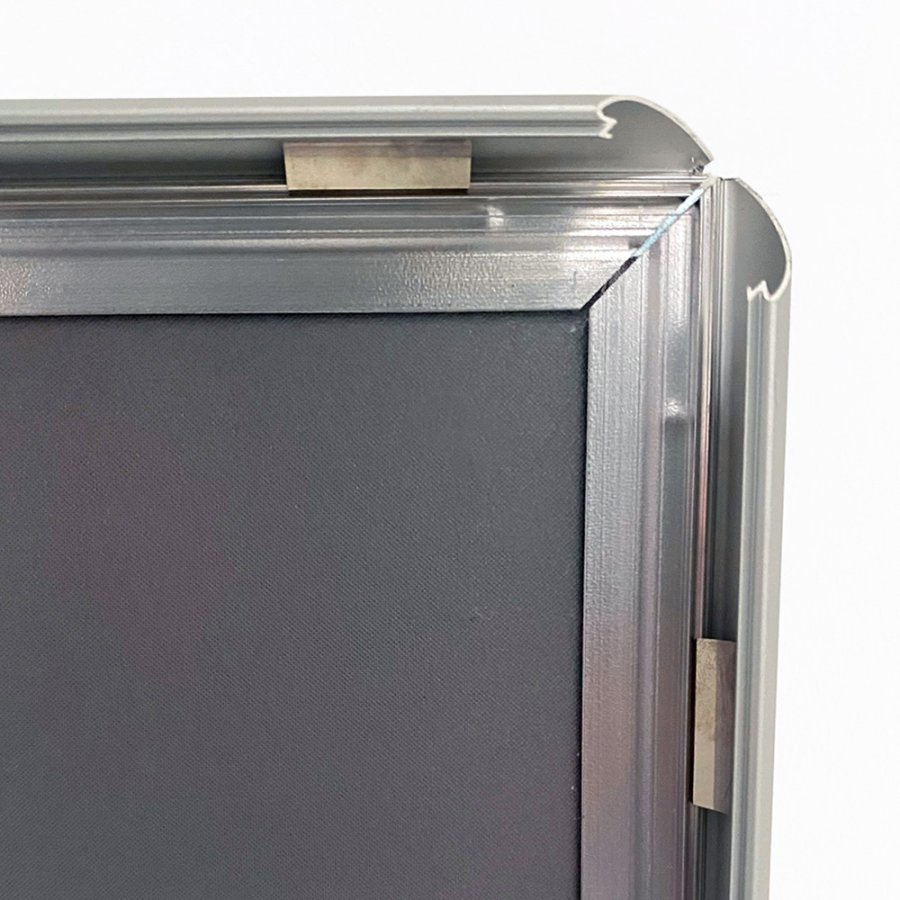 Snap Frame, 20 mm aluminum profile, Silver, B1 - 70 x 100 cm