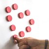 Magnets for e.g. White Board. 8 pcs. -  mix. #4