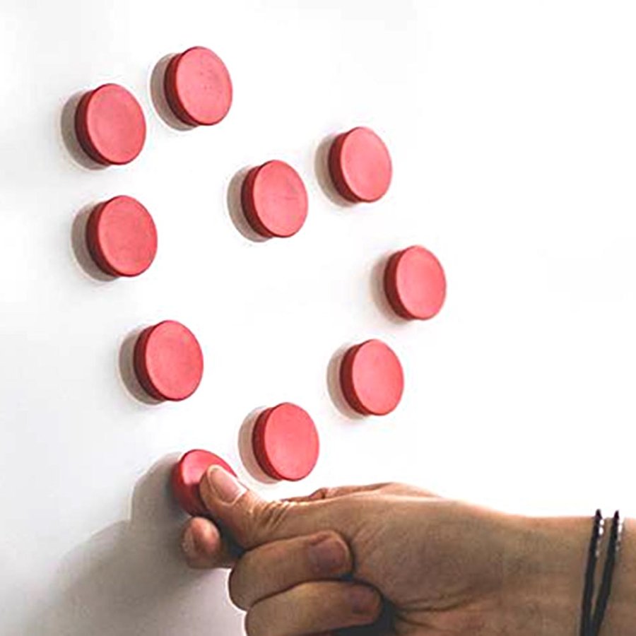 Magnets for e.g. White Board. 8 pcs. -  mix.