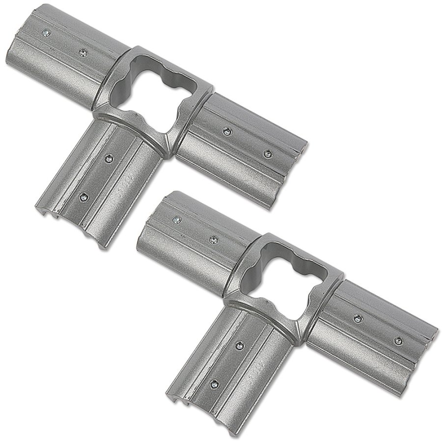 T-Bracket, set with 2 pcs., for production of a Omni Banner Frame