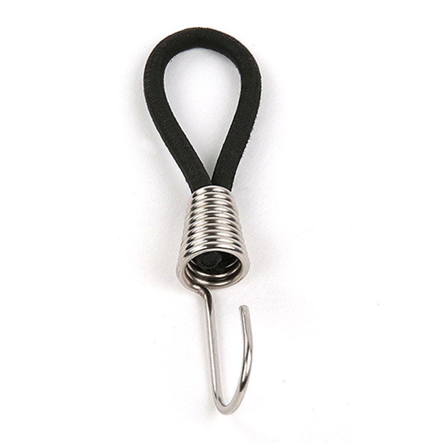 Black bungee cord with stainless steel hook, set with 40 pcs., for Omni Banner Frame