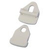 White plastic banner clamps, set with 40 pcs., for Omni Banner Frame #1