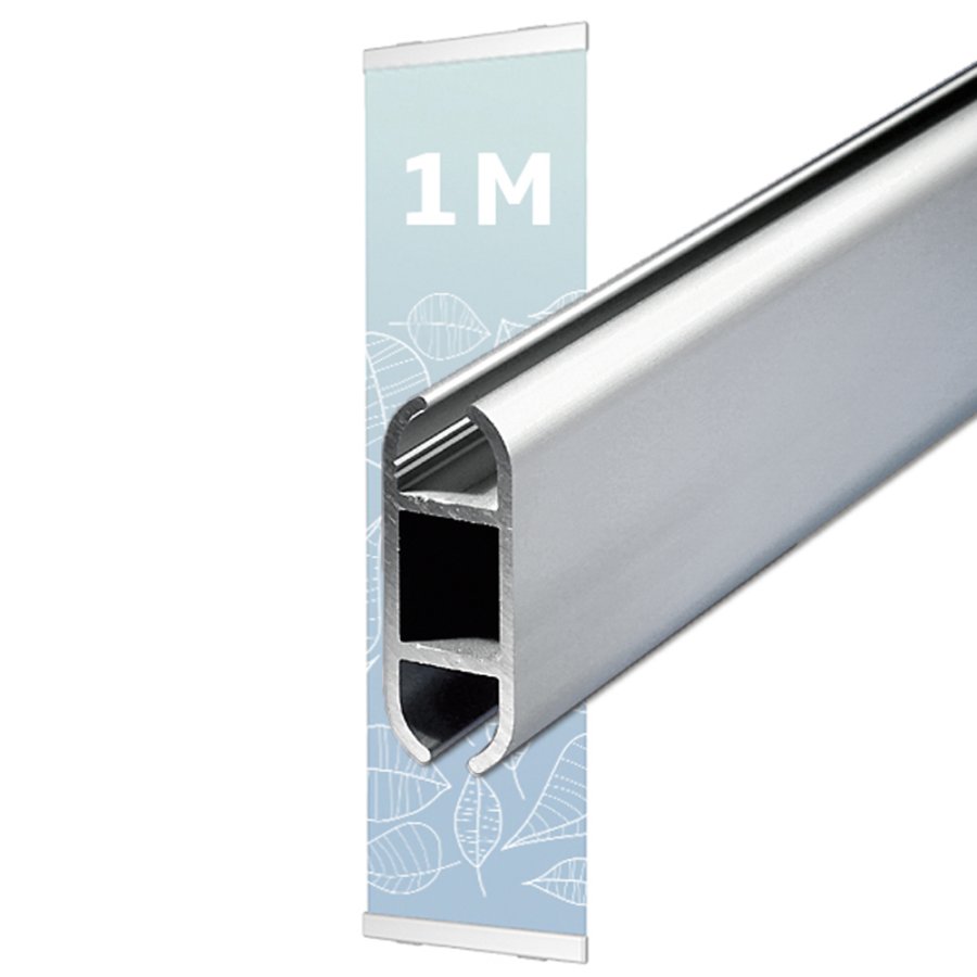Outdoor Banner Profile, single sided, 100 cm