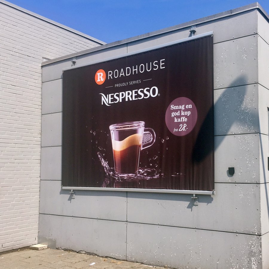 Outdoor Banner Profile, single sided, 399 cm