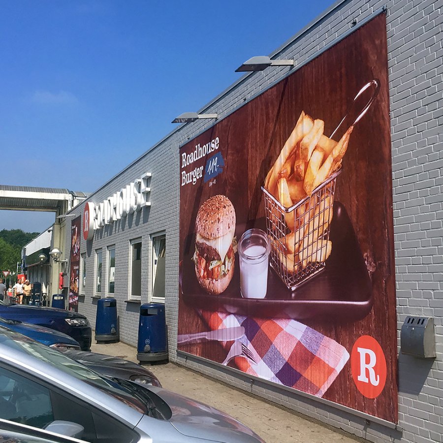 Outdoor Banner Profile, single sided, 499 cm