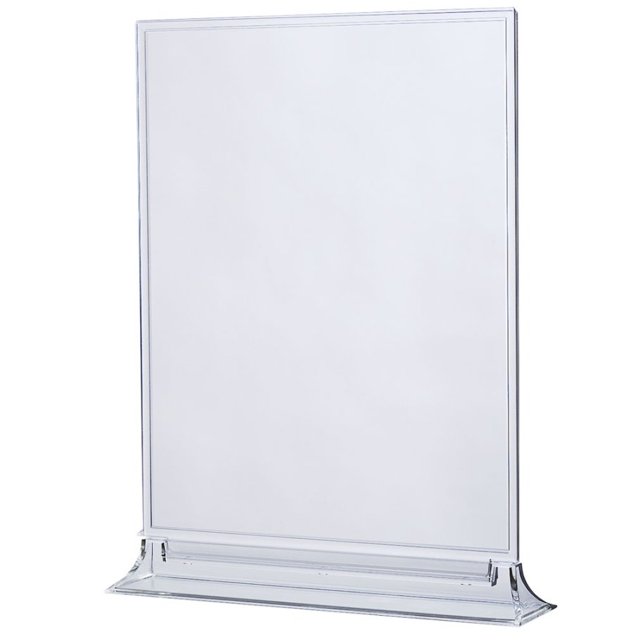 Upright Menuholder, acrylic, A6