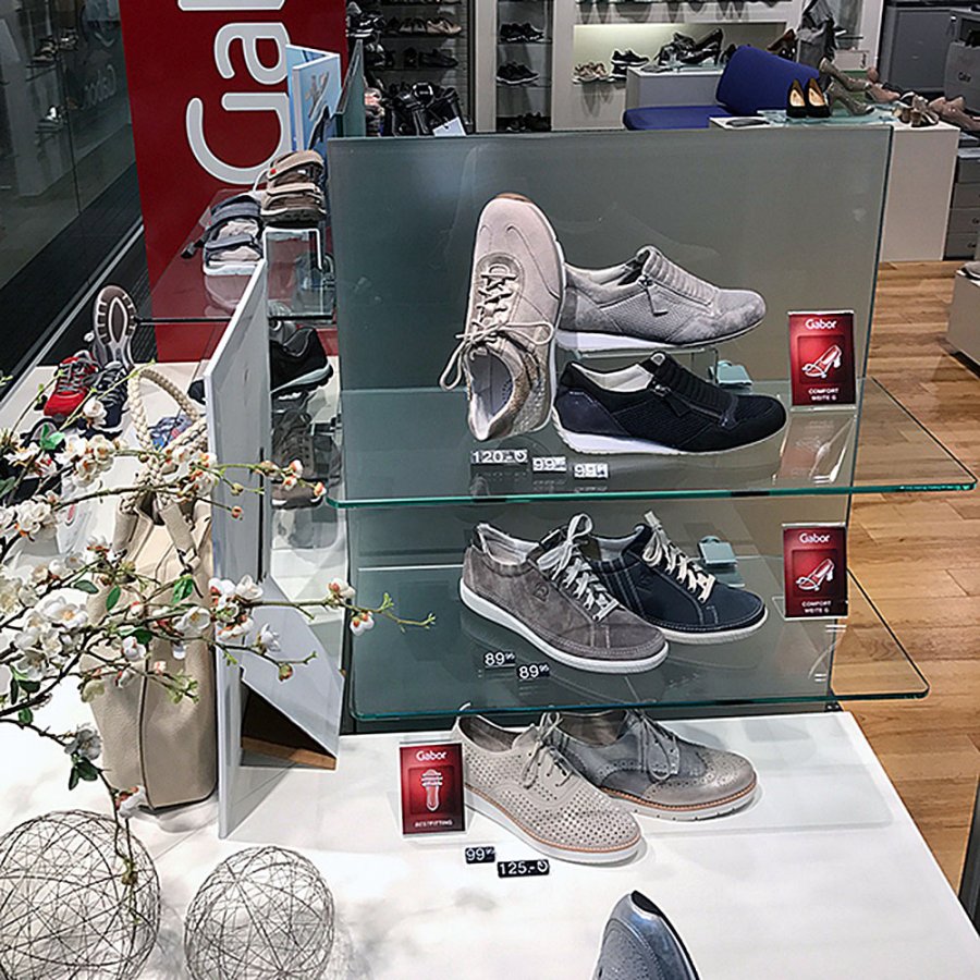 L-Menuholder, vertical,  A9, acrylic