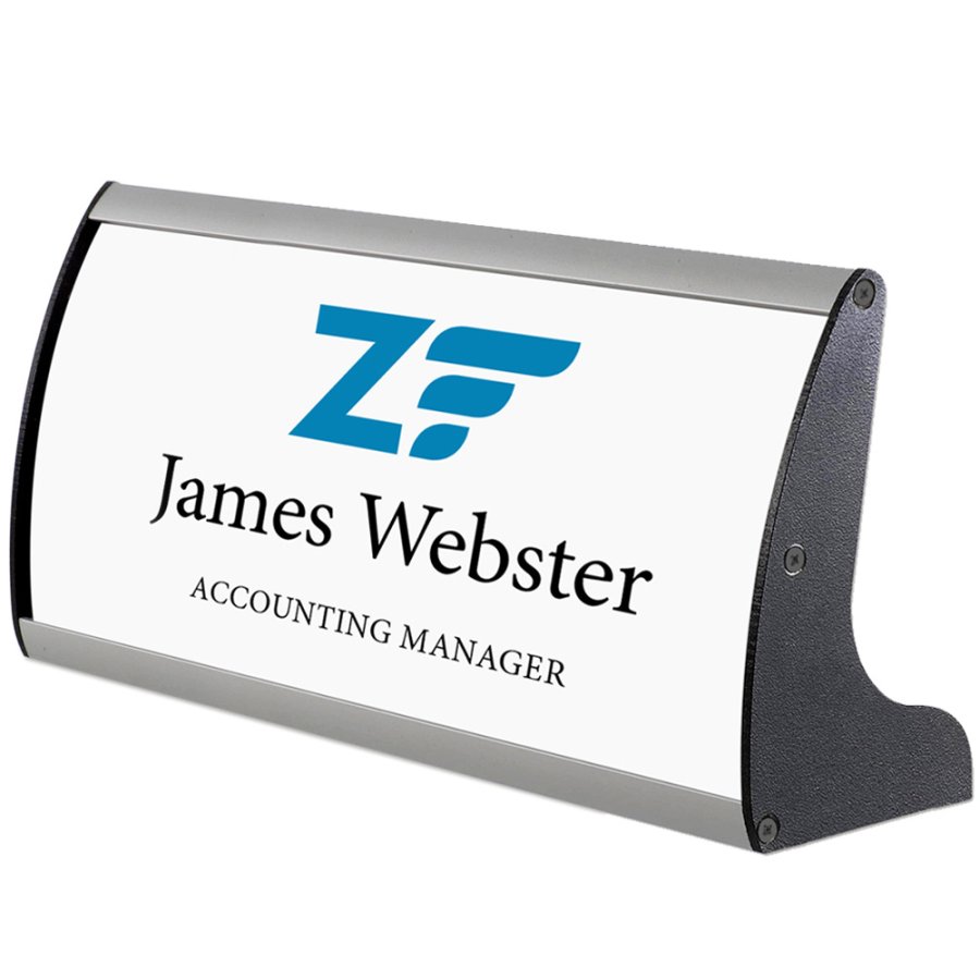 Desk Sign, 7,4 x 21 cm