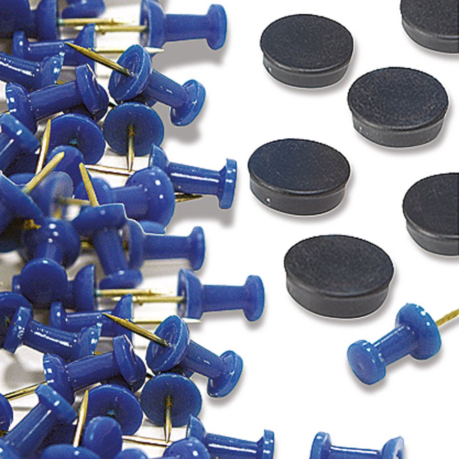 Infoboard Combi, 9 mm, 9 x A4, alu/silver