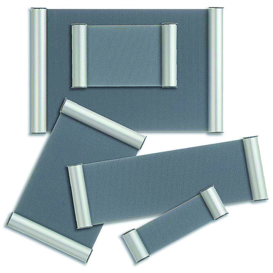 Door Sign, 5 x 14,8 cm, 15 mm profile, alu/silver