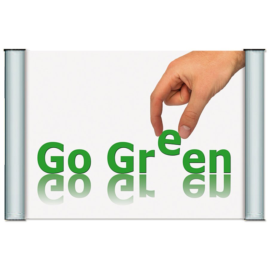 Door Sign,  A5, 15 mm profile, alu/silver