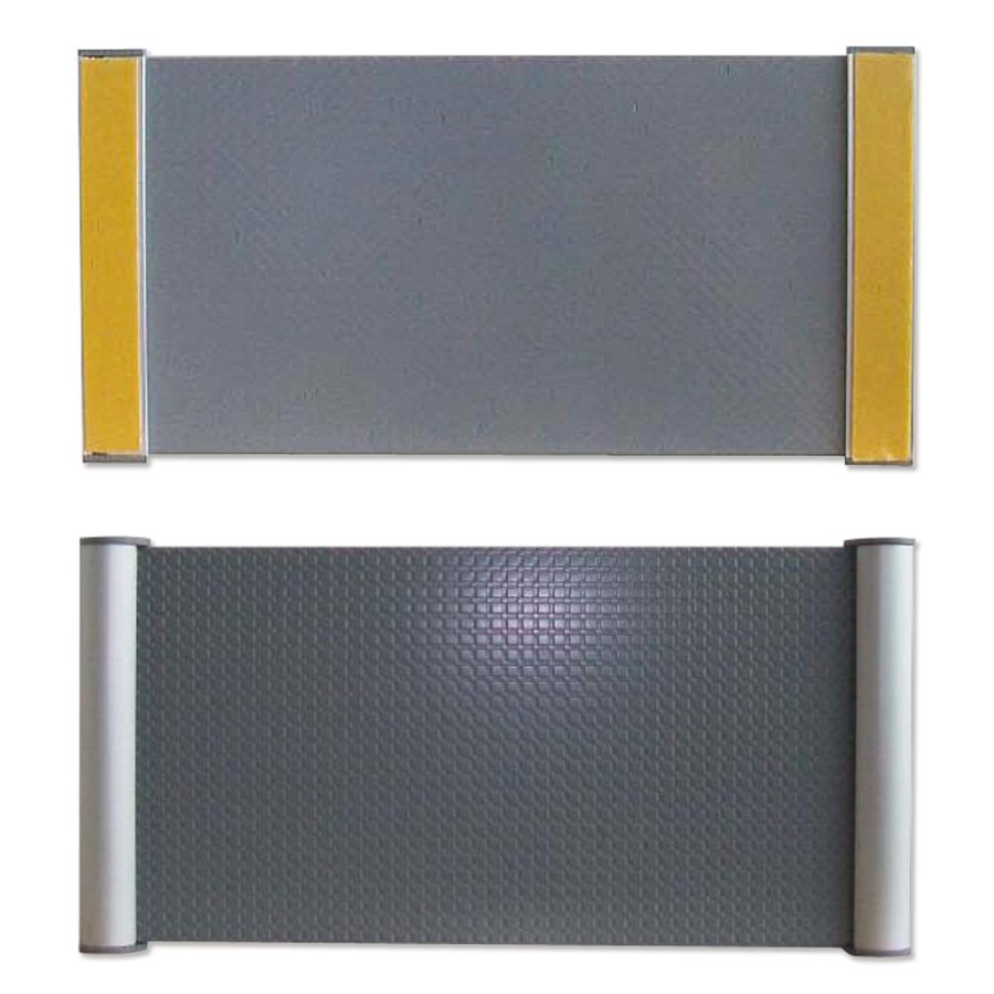 Door Sign,  A5, 15 mm profile, alu/silver