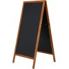 Wooden A-Board Tall with Steel Board, 59 x 119 cm #2