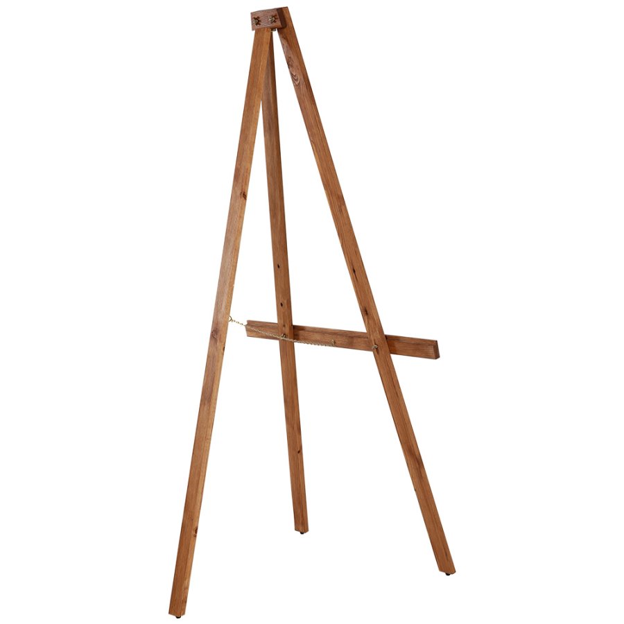 Wooden Easel, 165 cm heigh i dark wood