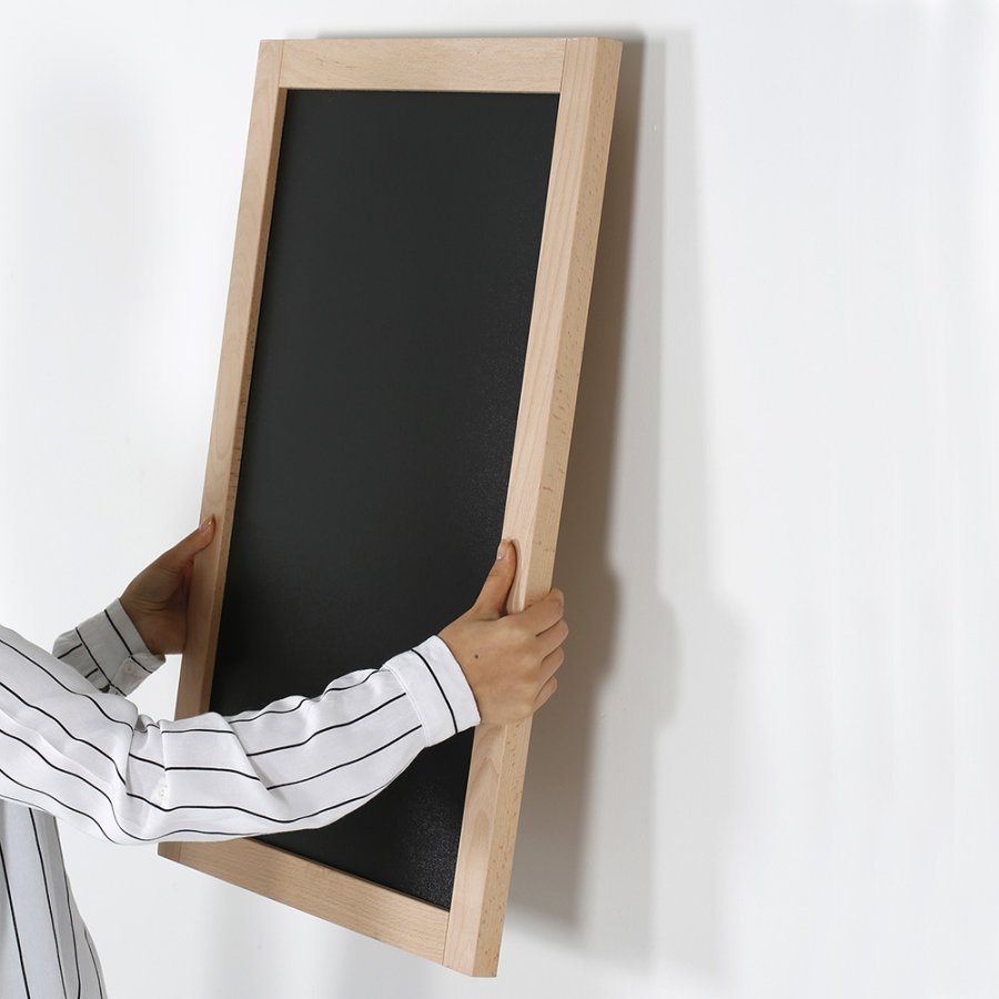 Wood-Line Frame, chalkboard 40 x 90 cm