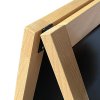 Wooden A-Board Light, Tall, with blackboard of steel and front panel #3