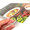 WOOD Block Menu holder acrylic A4 vertical/angled #8