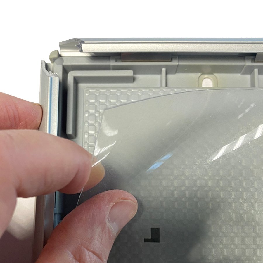 Opti snap frame, 14 mm, A4, silver