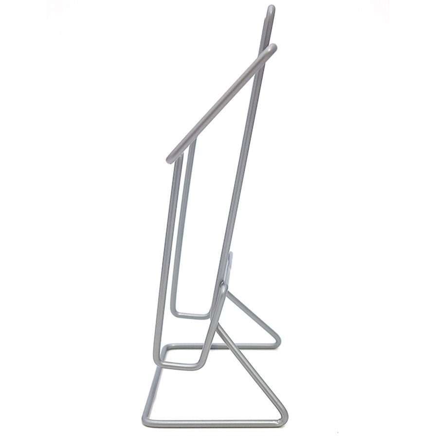 Wireholder Table, 1 x A4, silver