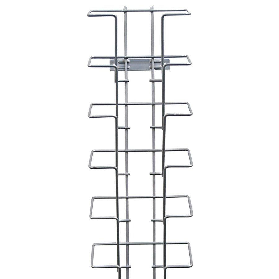 Wireholder Wall 9 x A5, silver