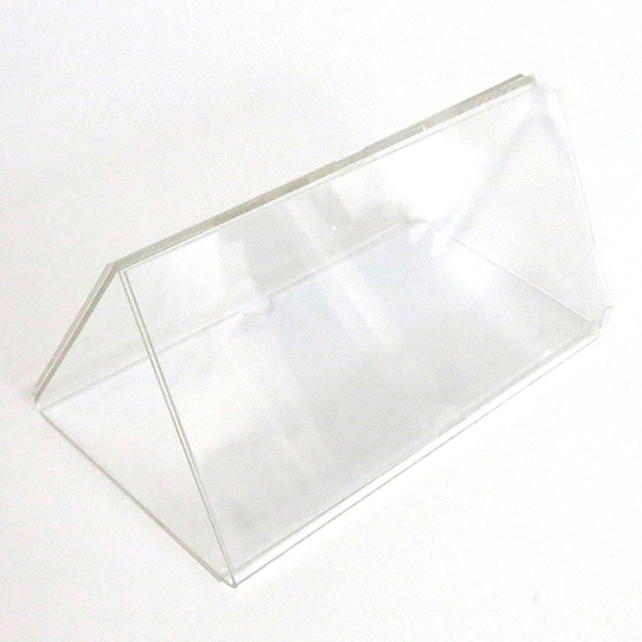 Triangle Menuholder, acrylic, 3 x M65