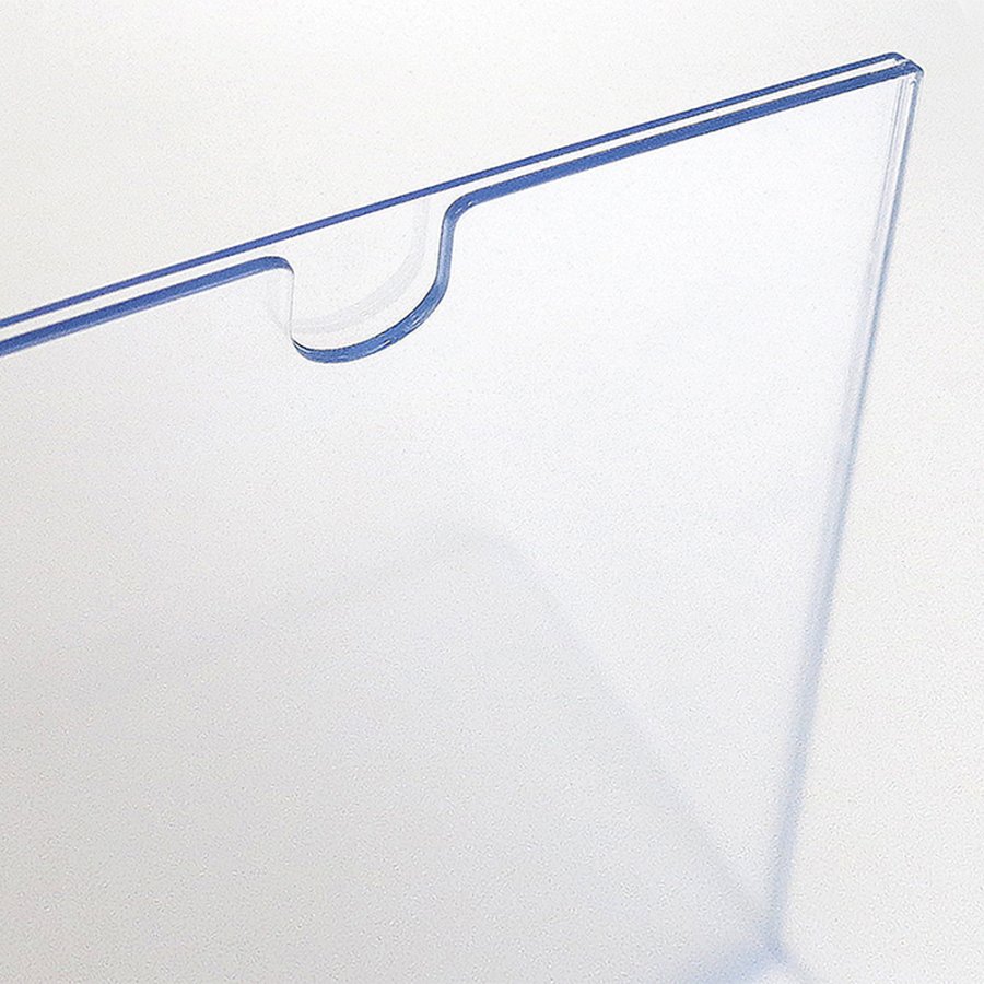 Menuholder Single, vertical, with M65 pocket and top insert