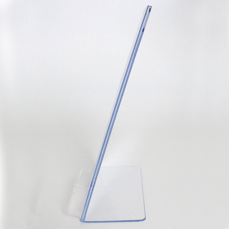 Menuholder Single, vertical, A4, with card holder and top incert