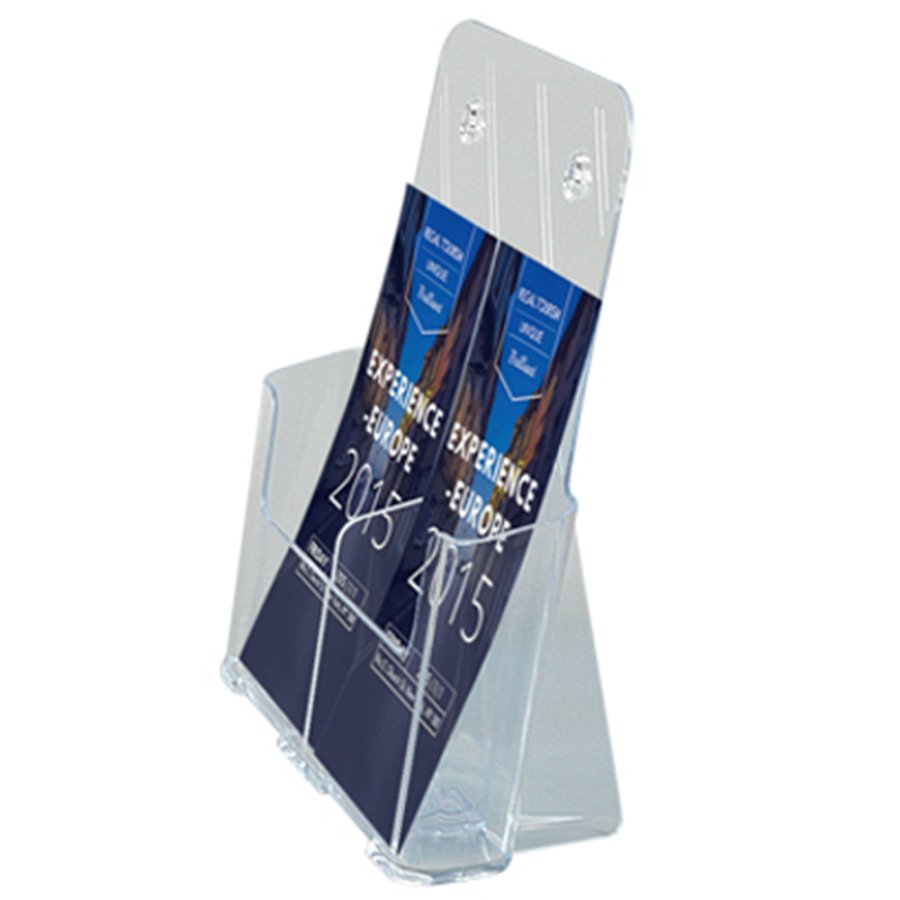Table & Wall Dispenser, 2 x M65, side-by-side acrylic holder