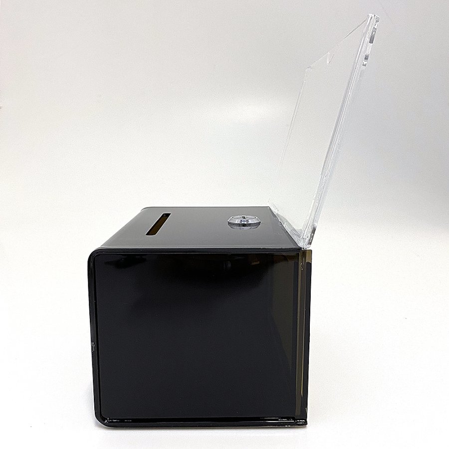 Tip Box Black with A6 Info and lock