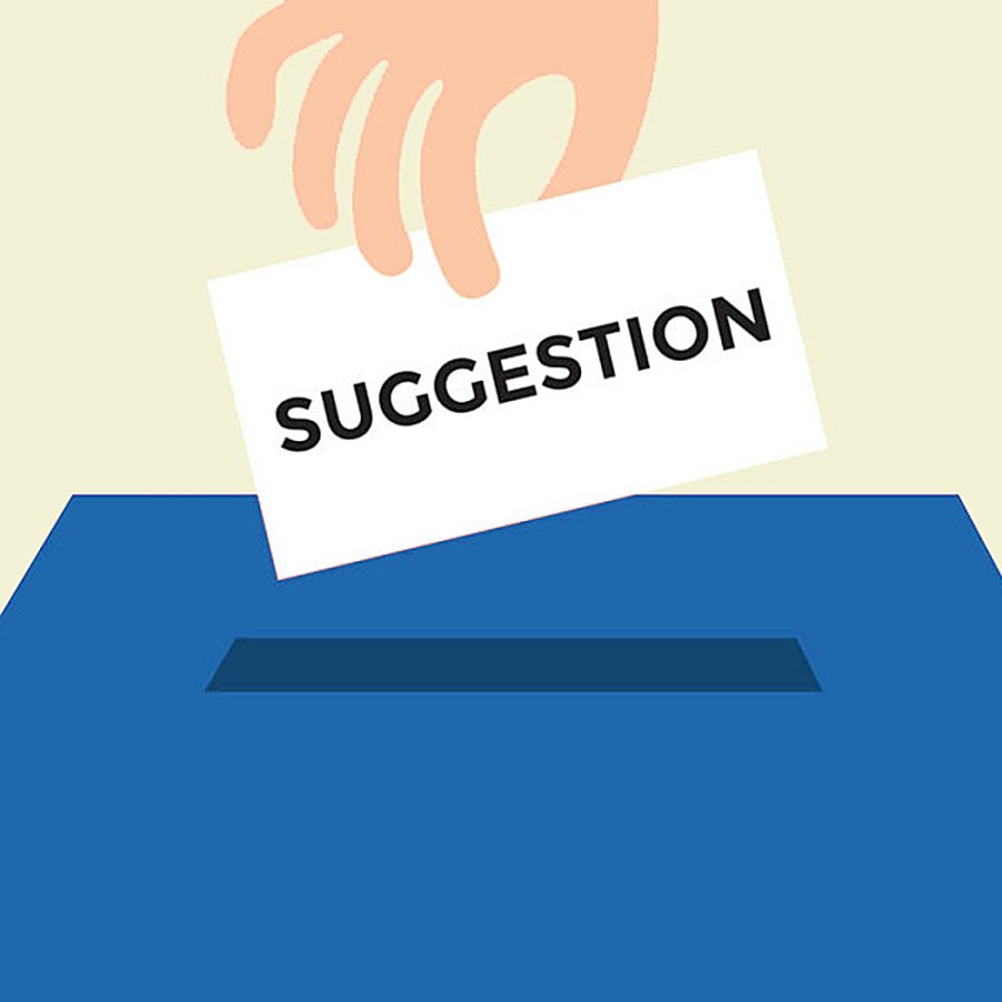 Tip Box Black with A4 info and M65 brochure holder, acrylic